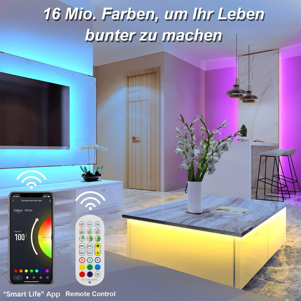 5M Fita LED RGB + Wifi APP
